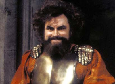 Brian Blessed as Richad IV in Blackadder