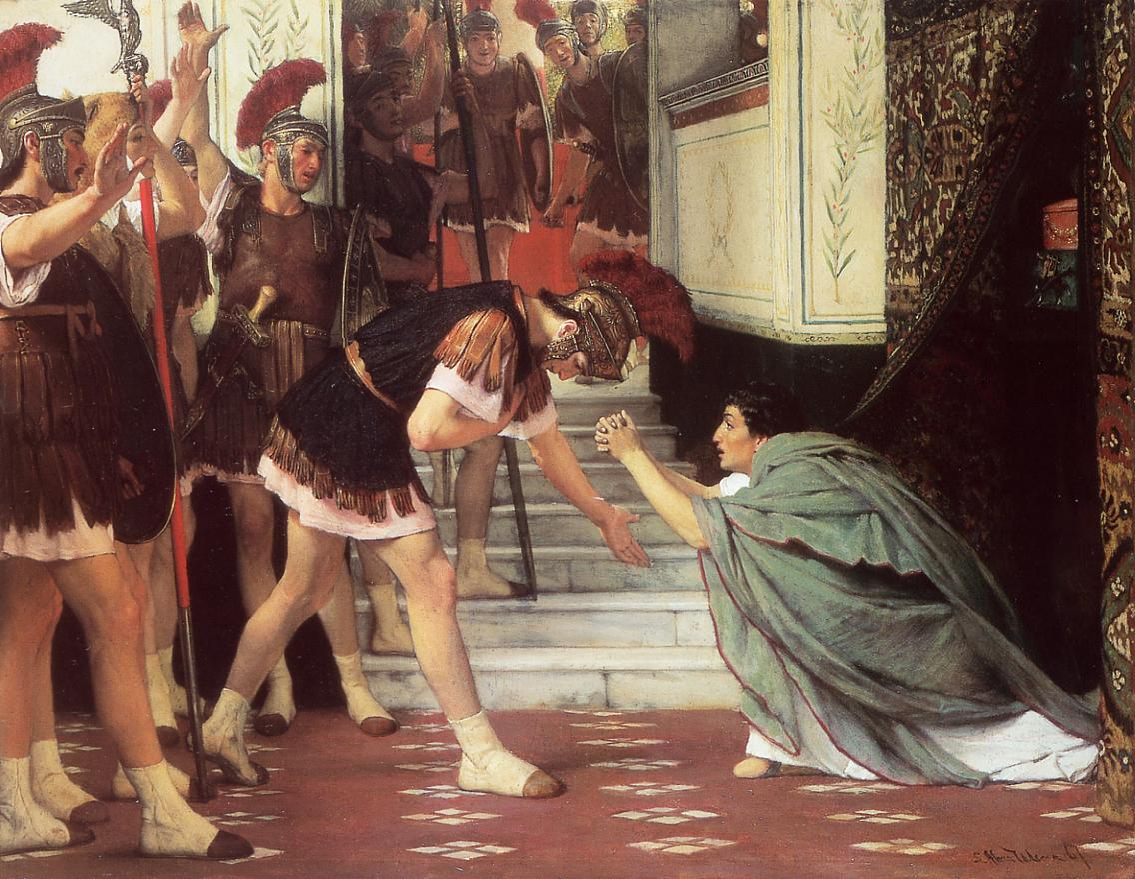 Proclaiming Claudius Emperor, Lawrence Alma-Tadema