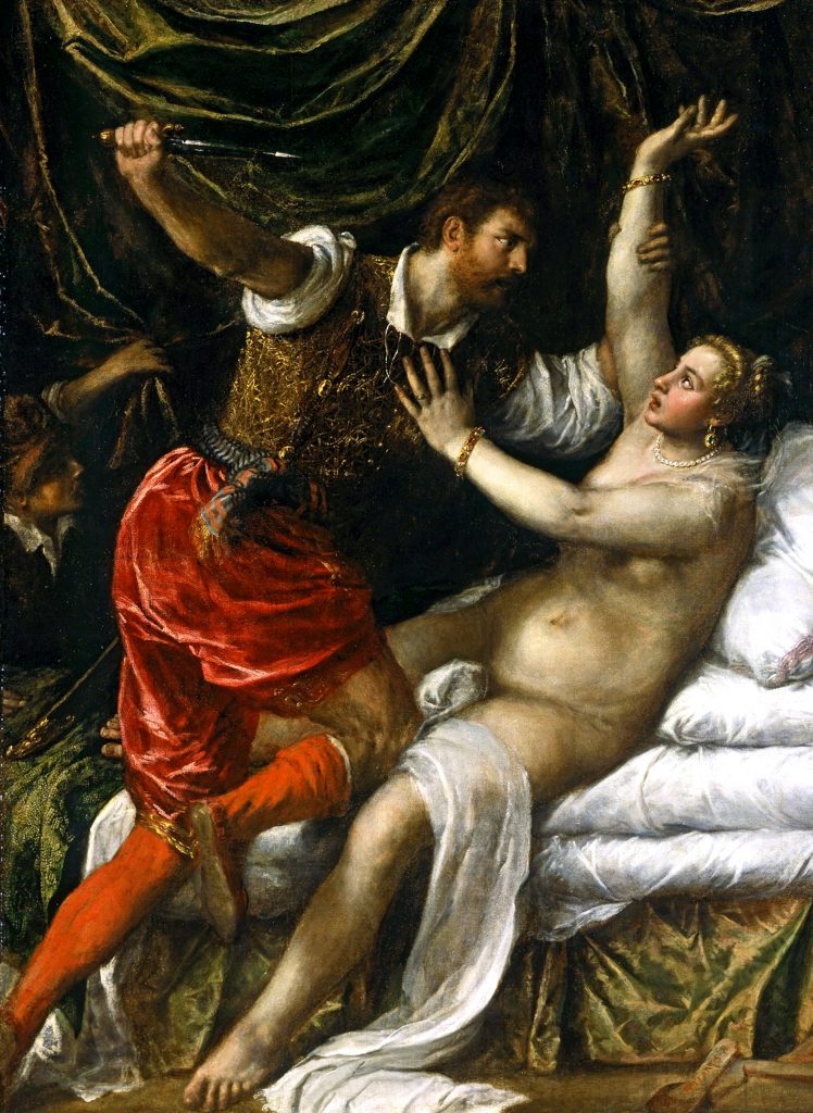 Titian’s Tarquin and Lucretia