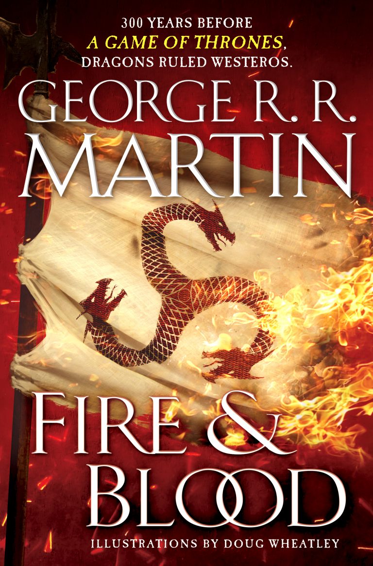 Capa de Fire and Blood