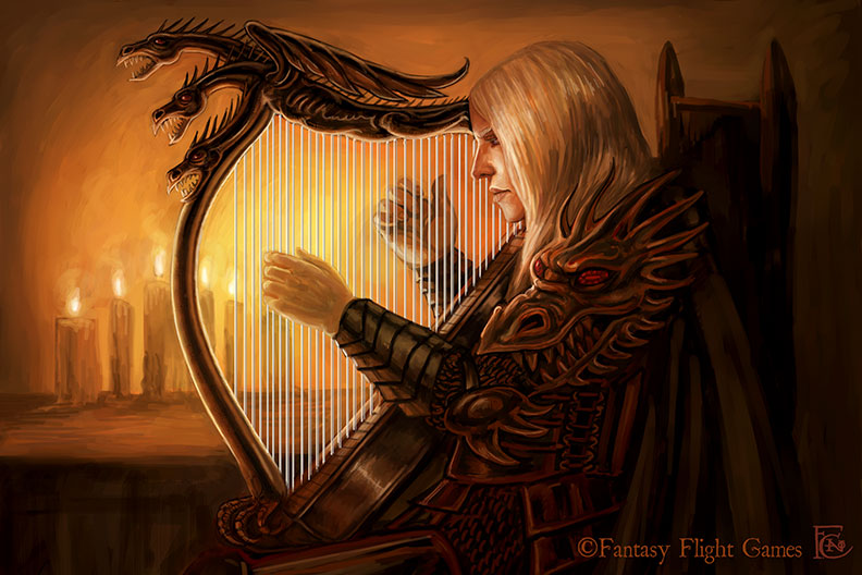 Rhaegar Targaryen harp