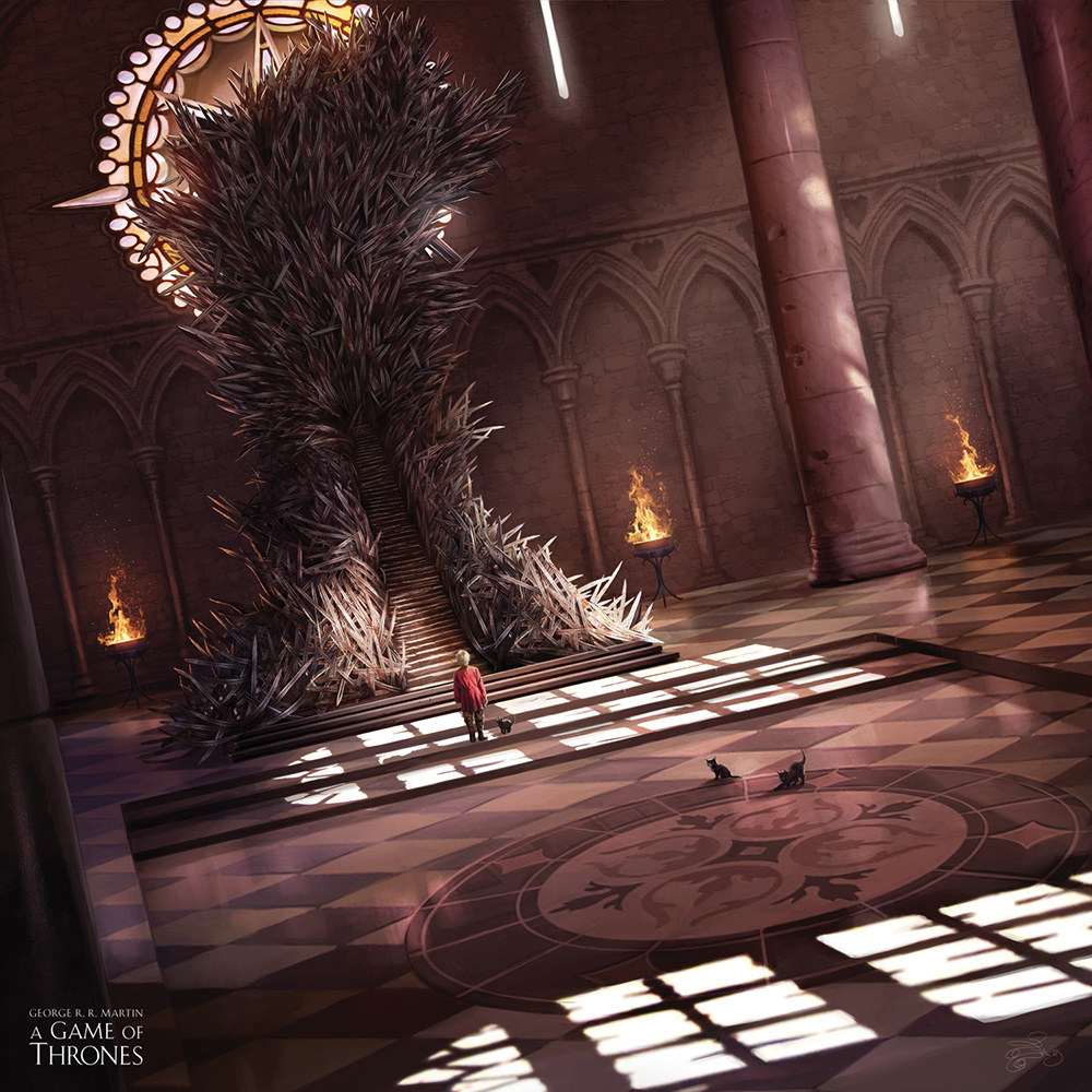 Tommen Baratheon Iron Throne