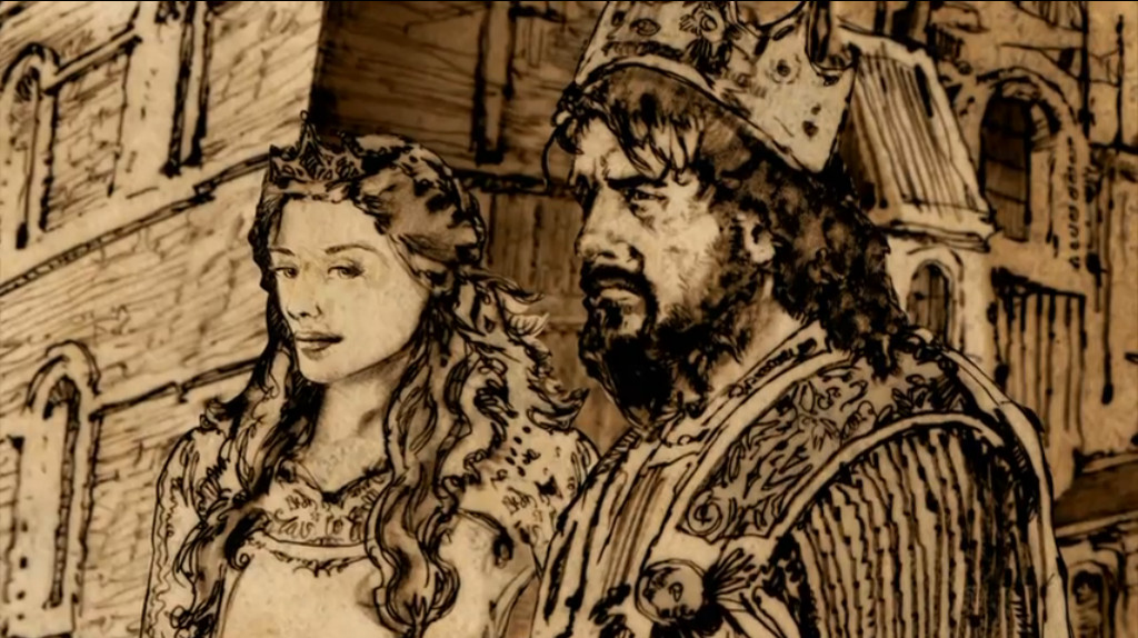 Robert and Cersei wedding