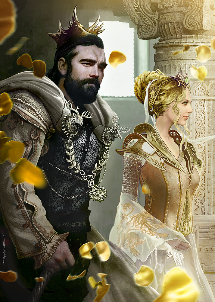 Robert Baratheon e Cersei Lannister