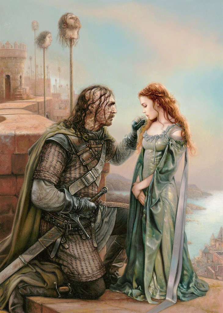 Sandor Clegan e Sanda Stark