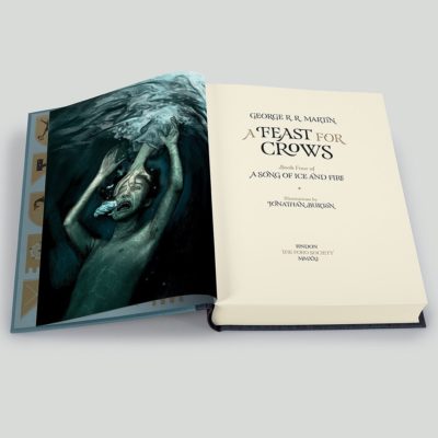 ‘O Festim dos Corvos’ ganha edição de luxo ilustrada pela Folio Society