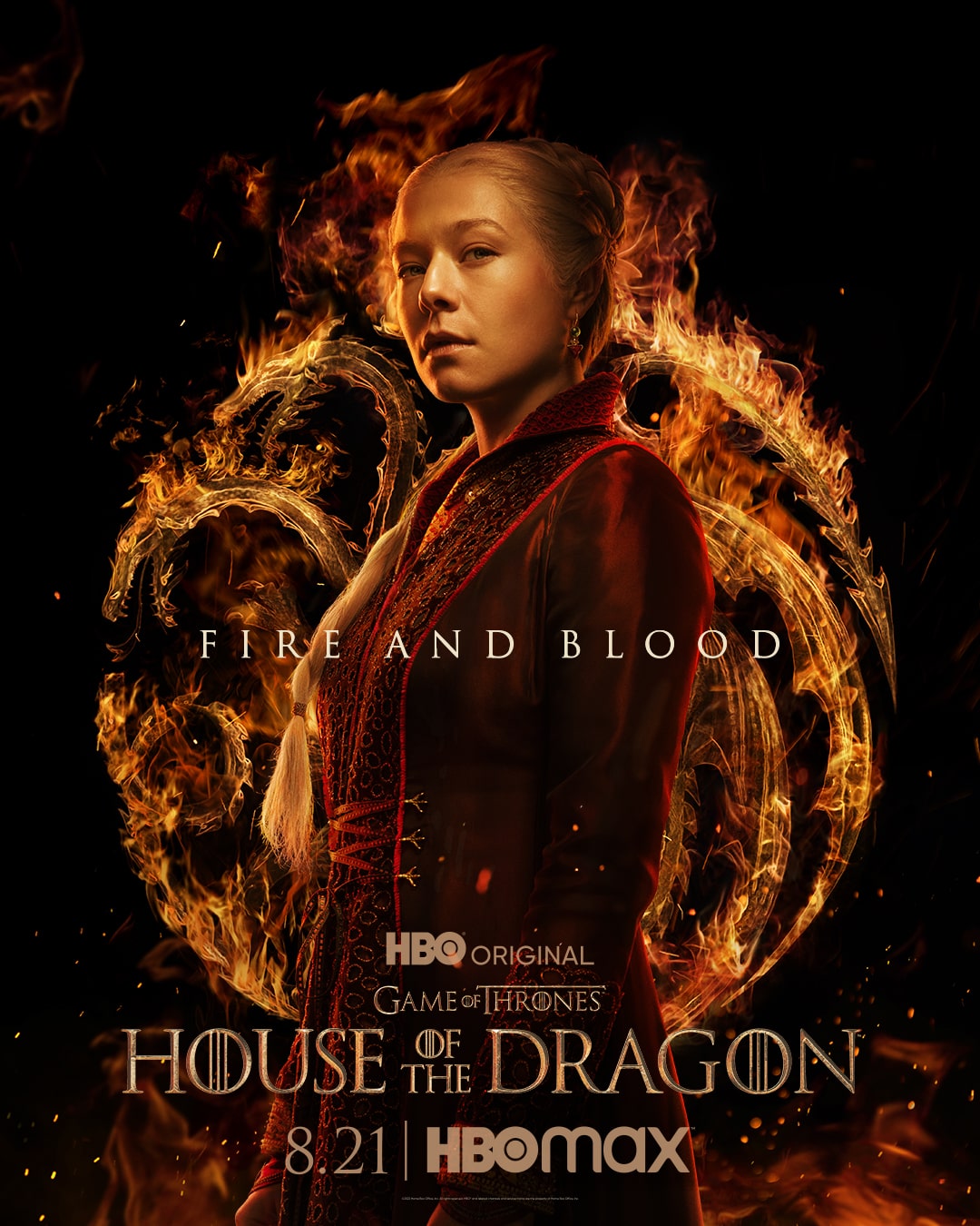 HBO Max divulga data de estreia da série “House of The Dragon