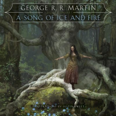 Rhaegar e Lyanna estão na capa do calendário de ‘As Crônicas de Gelo e Fogo’ 2024